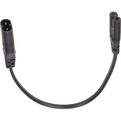 IEC320 C8 auf C7 Verlängerungskabel für Laptops, Lautsprecher, Monitore und Drucker - 0,3 m / 1 ft