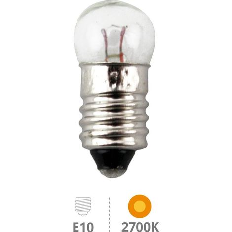 Boîte de 25 lampes miniatures pour loisirs créatifs E10 3V