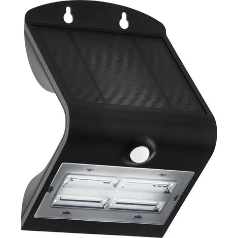 Applique murale extérieure LED, lampe solaire avec capteur de (1/5)