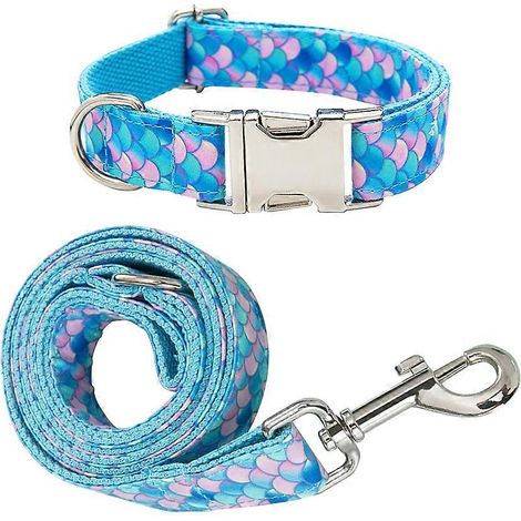 Arnés para mascotas con cuerda de tracción de nailon para una cómoda correa de cuello (3 unidades) (1/5)