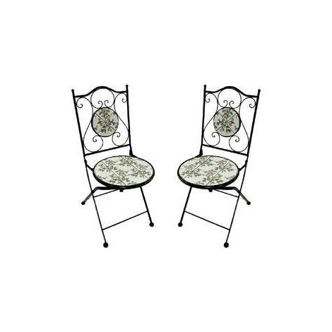 2 x C SEDIA MOSAICO MONTECARLO