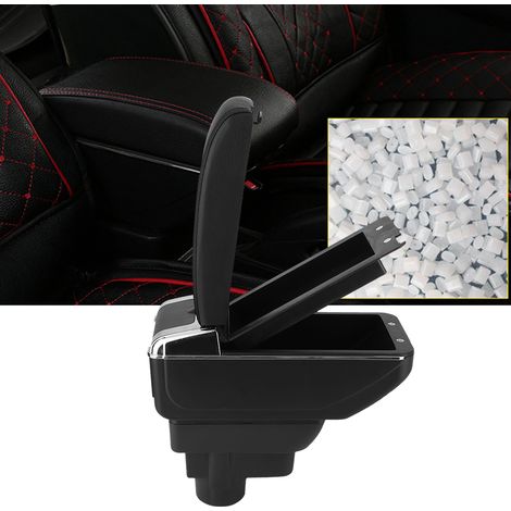 Ablagefach in der Mittelarmlehne mit Getränkehalter und Aschenbecher, passend für Opel Corsa (1/5)