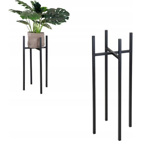 Supporto per vaso da fiori in metallo nero Loft Tulle XL MAX. Vaso da fiori 29,5 cm (1/5)