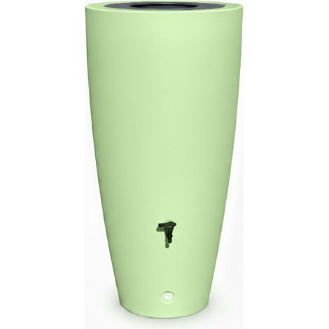 Récupérateur d'eau de pluie 190l ros'eau 2-en-1 + kit complet - plast'up rotomoulage (1/4)