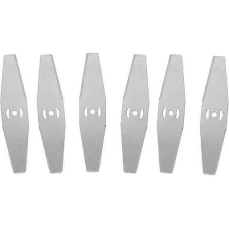 6 lames de coupe-bordures en métal, accessoires de rechange pour coupe-bordures, lame de scie pour tondeuse à gazon jn (1/5)
