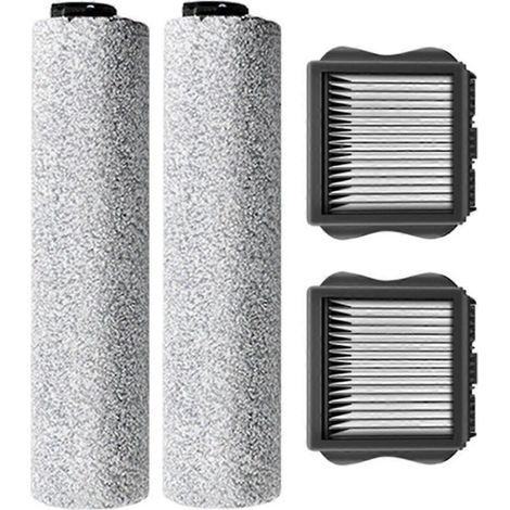 Têtes de brosses de rechange + rouleaux + filtres pour autolaveuse Tineco 1.0 - pièces détachées de qualité pour autolaveuse de sols à nettoyage en profondeur. (1/5)