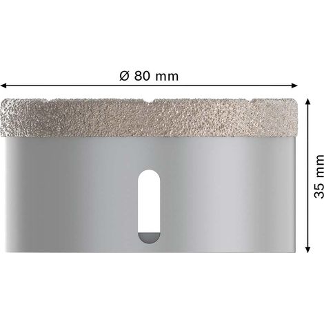 Couronne de forage PRO Ceramic dry, X-Lock (1/5)