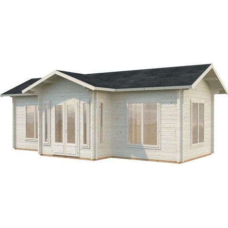 Abri de jardin en bois Anna 26,8 m2 Naturel (1/5)