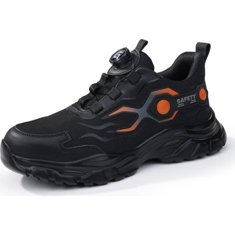 GDHZS-Chaussures de sécurité légères et respirantes - Embout en acier composite - Semelle anti-perforation en Kevlar 4,0 mm - Résistantes à l'huile et étanches-39