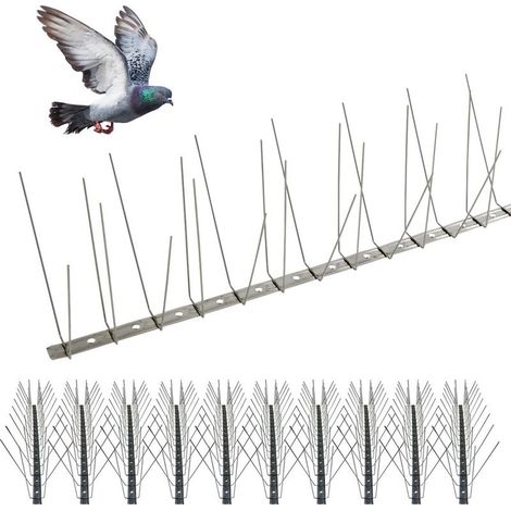 5 m Taubenabwehrspike – Flexibler Taubenabwehrspike – Edelstahlspikes – Rostfrei – Hergestellt in Frankreich (1/5)