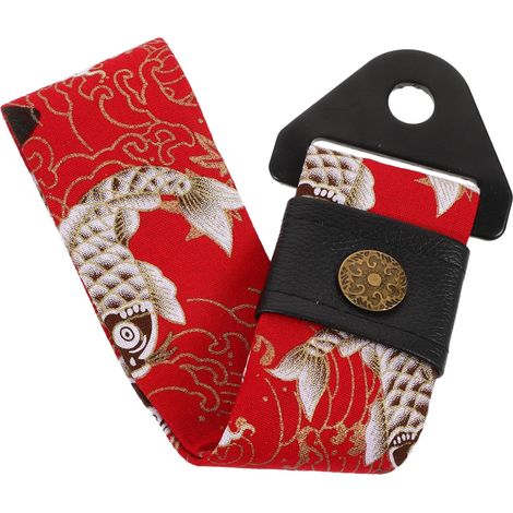 de remorquage décoratif pour pare chocs de voiture rouge (1/5)