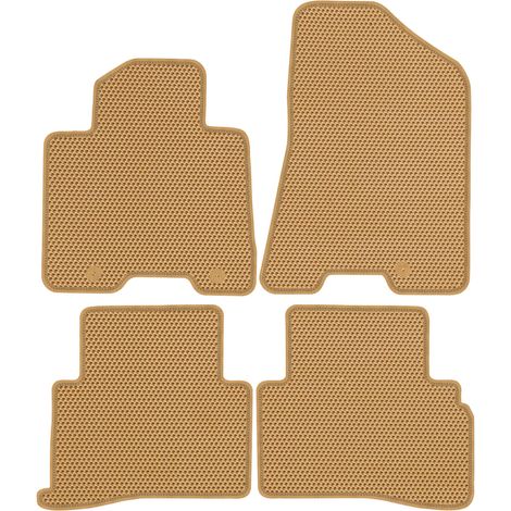 Hyundai Tucson III SUV (2015-2020). Tapis de sol dédiés - EVA Beige alvéolé (1/5)