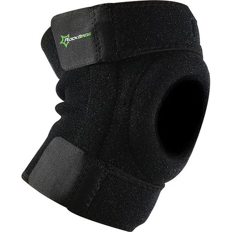 Knieschoner, Sportprotektor für Knie, Patella und Kniegelenk, Größe L - Schwarz (1/5)