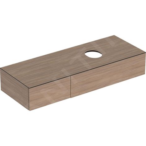 GE VariForm US pour AS-WT, avec 2 tiroirs, 135x23,5x51cm, chêne (1/3)