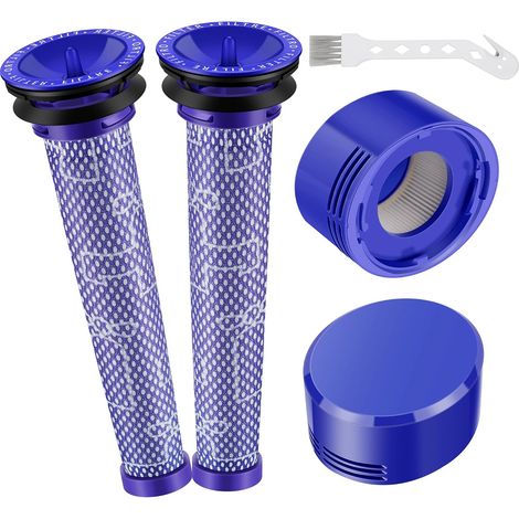 Filtri compatibili con Dyson V7 V8 HEPA anteriore e posteriore – Confezione da 5 filtri di ricambio per aspirapolvere Dyson V7 Animal, V7 Absolute, V8 Animal, V8 Absolute, accessori e ricambi (1/5)