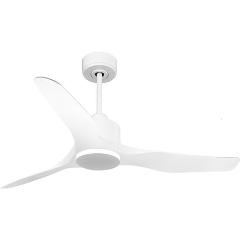 Ventilatore da soffitto Reversibile Termostato Wifi Motore CC Tetti inclinati Telecomando Adattatore 2/3 lame Hypersilence Memoria PURLINE ThassosD127C0364875