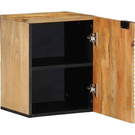 Maison Exclusive - Mobile Pensile da Bagno Marrone 38x33,5x48 cm Legno di Mango (1/4)