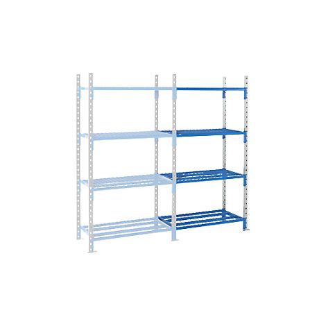 Manorga  Scaffale a innesto con fondo grigliato  altezza