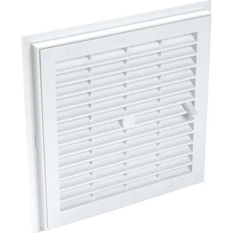 PVC zum Einbetonieren, demontierbar mit Verschluss: Quadratisch 180x180, weiß (1/4)