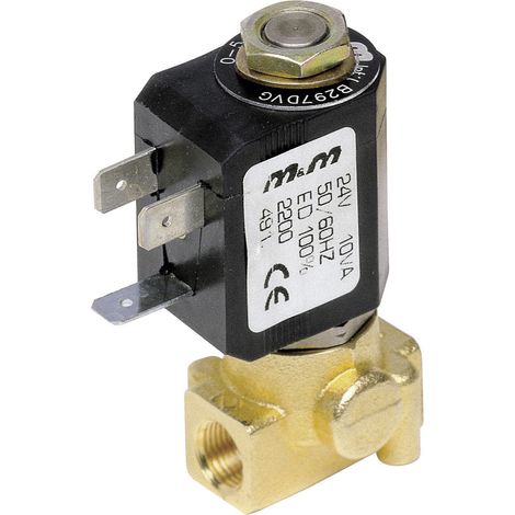 M & M International Direktgesteuertes Pneumatik-Ventil B297DVC 2700  230 V/AC G 1/8   1 St.