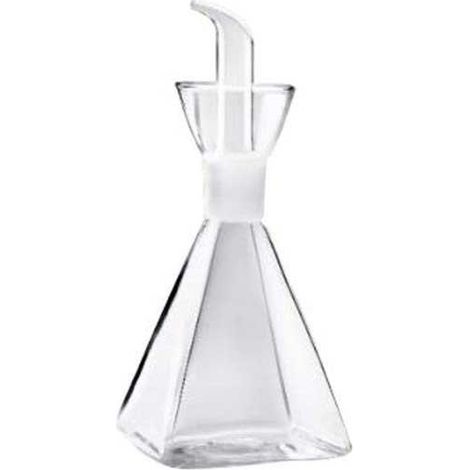 ibili Pyramidenöler transparent 500 ml aus langlebigem Glas