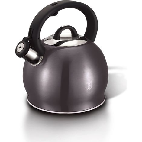 Hervidor de agua de 3 litros Berlinger Haus BH-7504 con silbato de carbono PRO (1/2)