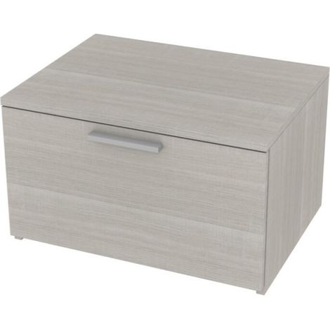 Cassettiera colorata per cameretta: design moderno e chiusura delicata - Rovere rock (1/5)