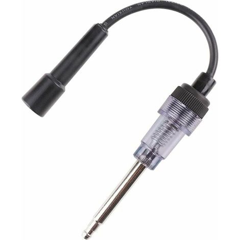 Testeur Bougie D Allumage - 6 V À 12 V - Pour Diagnostic Système D Allumage Automobile Et Petits Moteurs - 1 Pièce (1/4)
