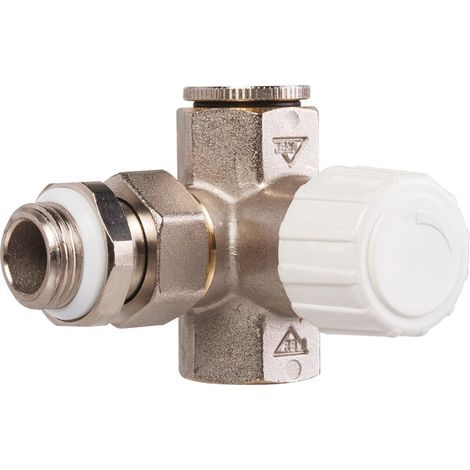 Robinet de radiateur thermostatisable réversible - M 1/2' - RBM (1/5)