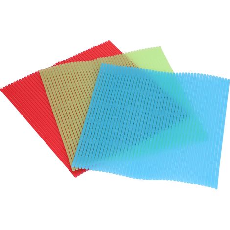 Lot de 3 tapis à sushi en ABS, tapis à rouler japonais pour la cuisine maison et les restaurants. (1/5)