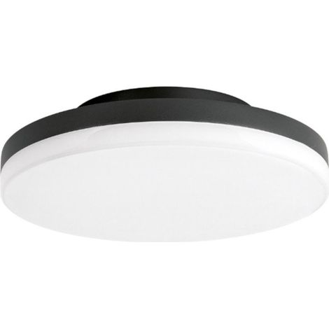 Plafoniera moderna gea led gpl360 led ip65 alluminio policarbonato
