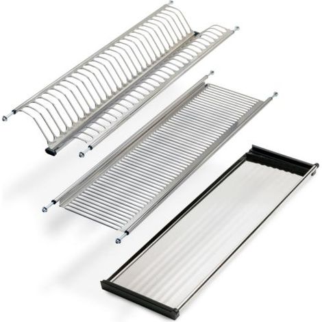EMUCA Égouttoir acier inoxydable Drynox - module 600mm - acier inoxydable (1/5)