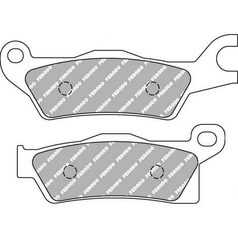 Plaquette de frein Ferodo pour Quad CAN-AM 650 OUTLANDER MAX EFI (1/2)