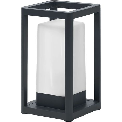 LEDVANCE Lampe de table extérieur WiFi SMART+, 5W, 310lm, noire, blanc chaud 3000K et 16 millions de couleurs, sur batterie, mobile, contrôlable par application, compatible avec Amazon, Google, etc. (1/5)