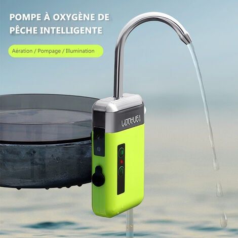 Pompe A Eau Automatique De Chargement Usb A Induction Portative Exterieure Trois-En-Un, Machine De Pompage D'Eau, (1/5)