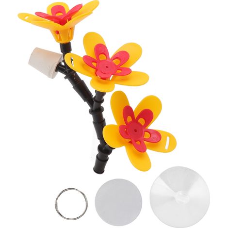 Mangeoire à colibris bricolage bouteille suspendue recyclage fleur colibris Kit d'alimentation pour jardin cour trois (1/5)