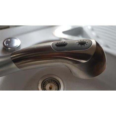 GROHE 46312SD0 douchette d'évier 46312 pour Zedra/Europlus acier inoxydable (1/2)
