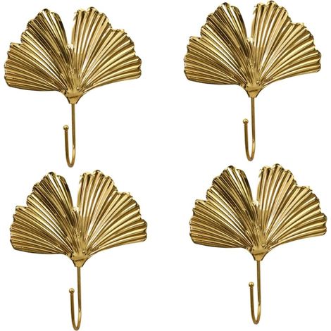 goldene Wandhaken im Vintage-Stil, für Badezimmer, Schlafzimmer oder als Garderobenaccessoires