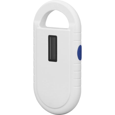 Lecteur de micropuces d'identification pour animaux de compagnie 134,2 kHz EMID - Scanner/reconnaissance portable d'étiquettes pour animaux (1/5)