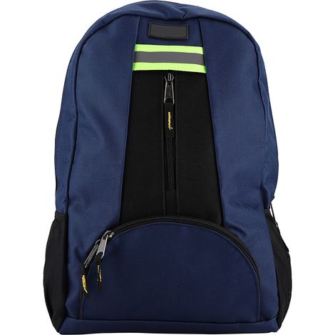 Sac à dos résistant en tissu Oxford pour électricien, plombier et réparateur (Bleu) (1/5)
