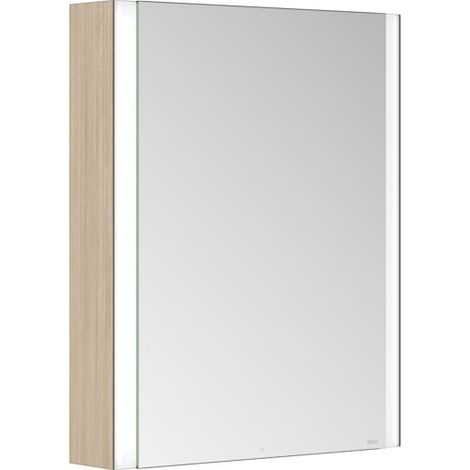 KEUCO SOMARIS Armoire de toilette murale 1 porte, charnières à