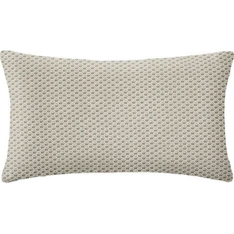 Coussin Déco Déhoussable "Otto" 30x50cm Kaki (1/2)