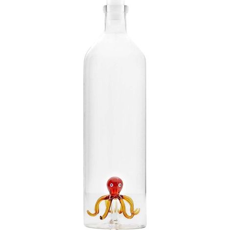 Bouteille décorative en verre Atlantis 1.2 L Pieuvre (1/5)