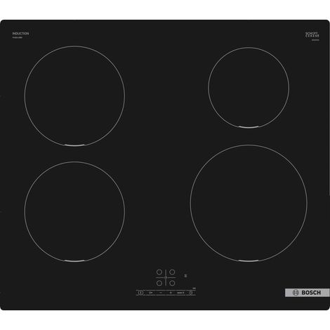 Bosch Serie 4 PUE611BB5D hobs Negro Integrado 59.2 cm Con placa de inducción 4 zona(s) (1/4)