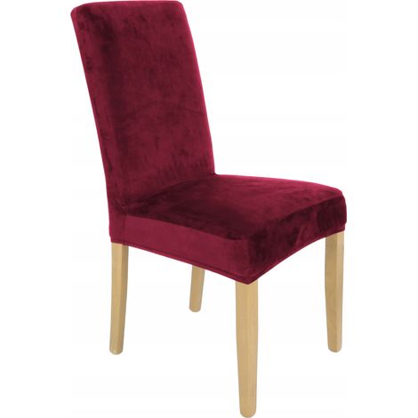 COPRISEDIA IN VELLUTO ELASTICO BORDEAUX [21WX] (1/3)