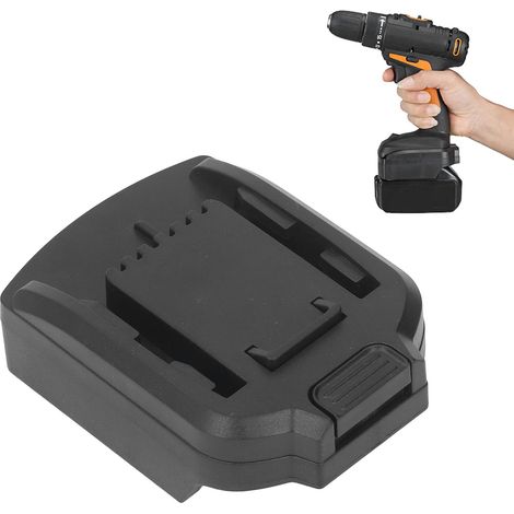L'adaptateur de batterie sert à convertir les batteries au lithium Makita série BL 18V en batteries compatibles avec les batteries au lithium Worx 20V pour une utilisation dans les outils. (1/5)