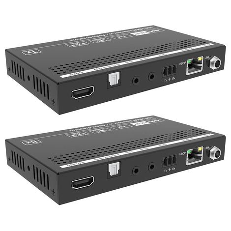Kit extensor Vivolink VLHDMIEXTHDB2.0S de 70 m con adaptador de audio (1/5)