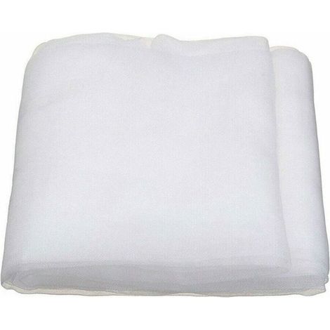 Red antiinsectos para plantas, malla de nailon gruesa antiinsectos de 60 mm para invernaderos de árboles frutales que previene plagas y enfermedades para proteger el crecimiento de vegetales, 2,510 m (1/5)