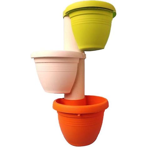 Lot de 3 pots de fleurs suspendus (1/3)