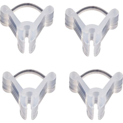 Lot de 100 clips de greffage pour plantes, tomates et semis, attaches plastiques de jardin